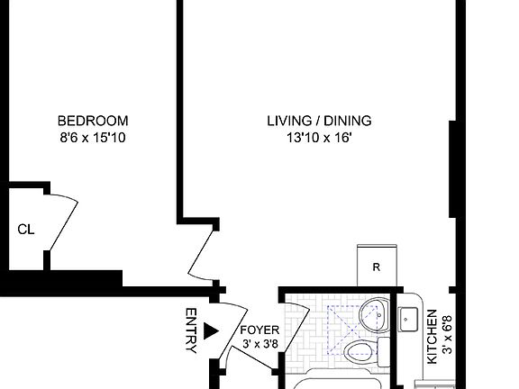 2nd image of 452 W 23rd St APT 4B