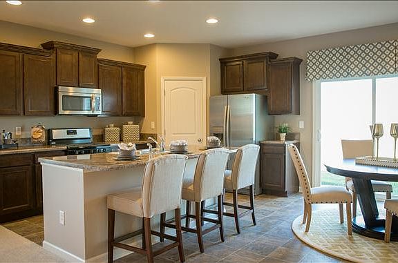 Spacious kitchen with walk in pantry