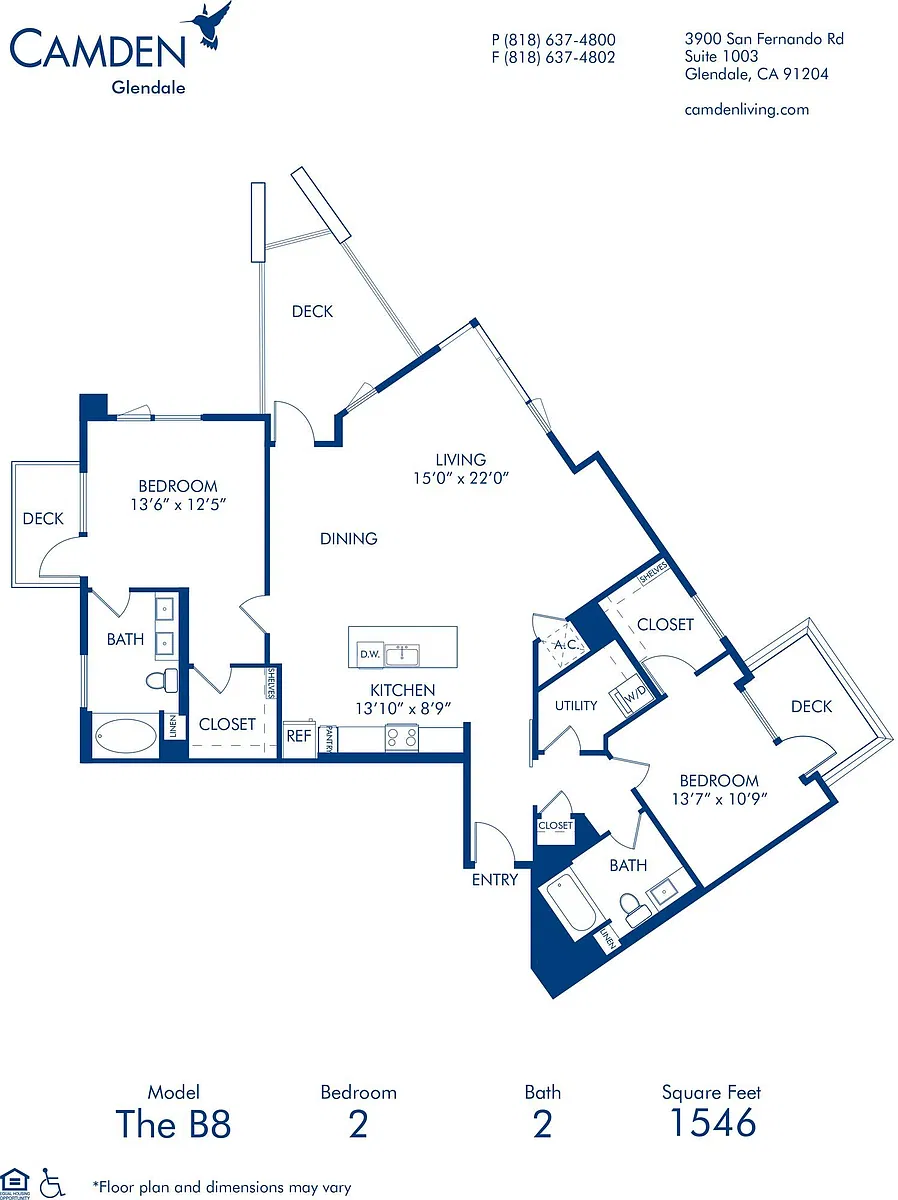 Floor plan B8