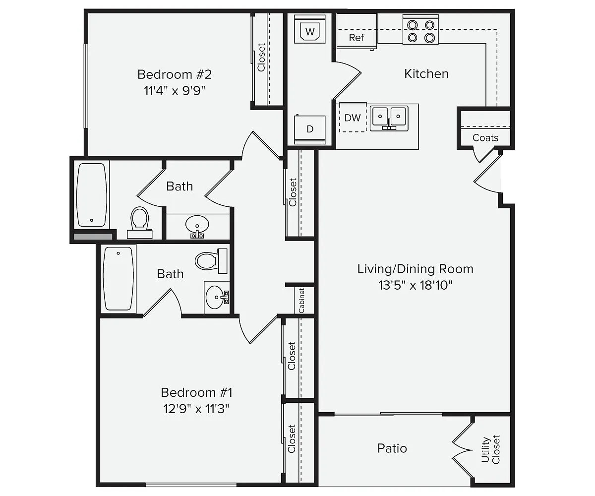 Floor plan 958