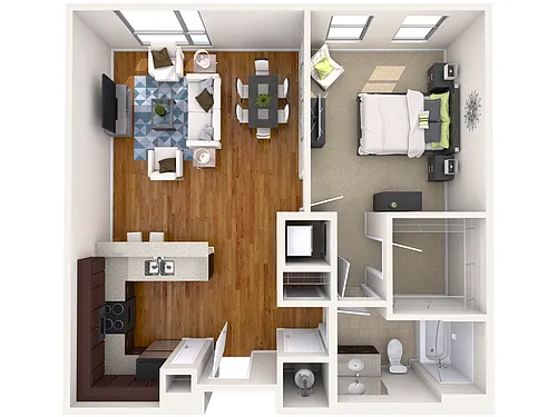 Floor plan Fountain