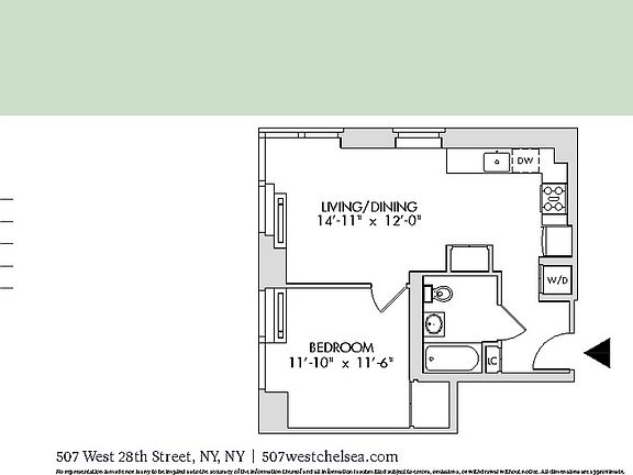 2nd image of 507 W 28th St APT 22C