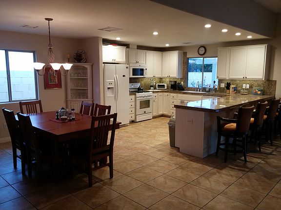 Kitchen and Dining areas