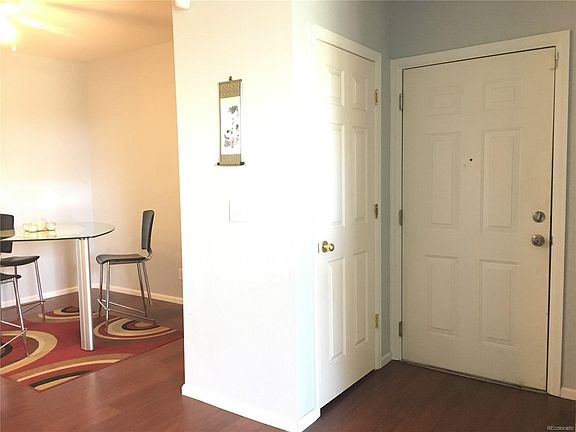 Large coat closet and front door