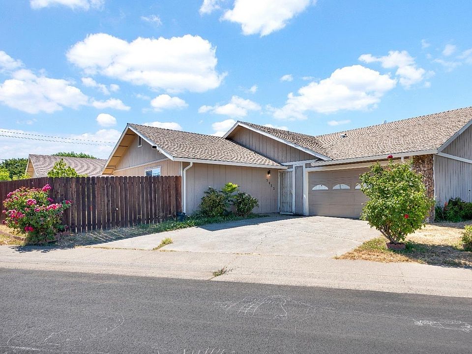 Private entry with a big 2-car garage.