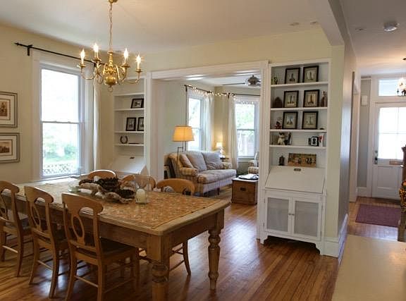 Dining Room, looking to Living Room, and Foyer