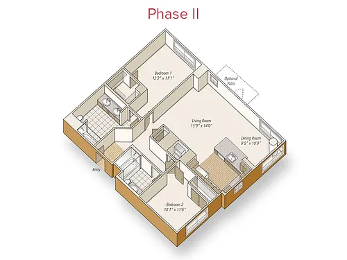Floor plan B16
