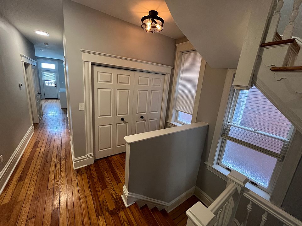 Front entry landing/coat closet