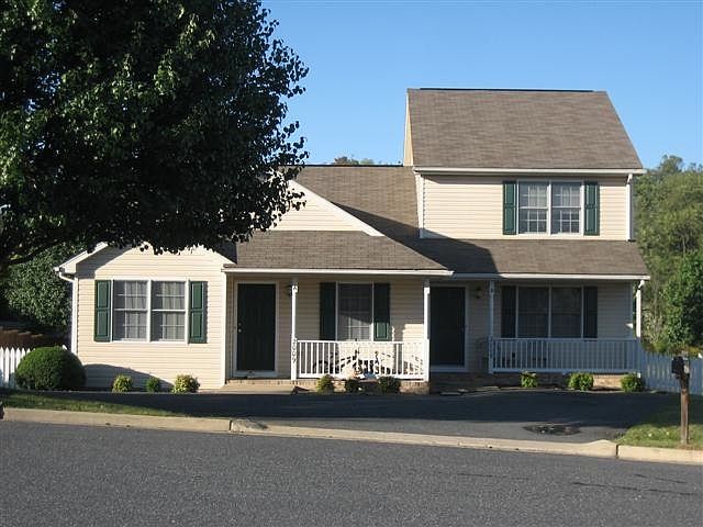 The two story side is the one for rent