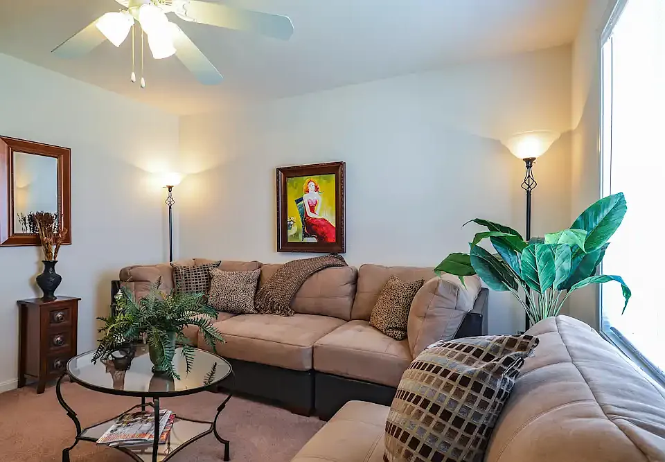One bedroom single story garden homes