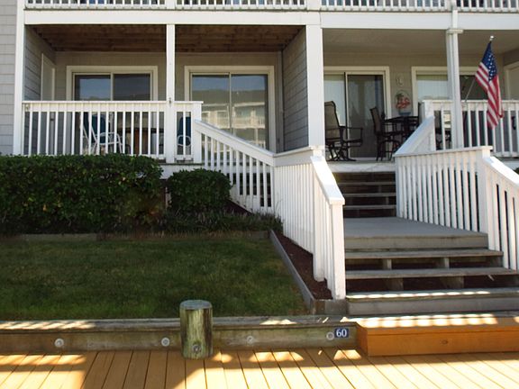 Canal side deck