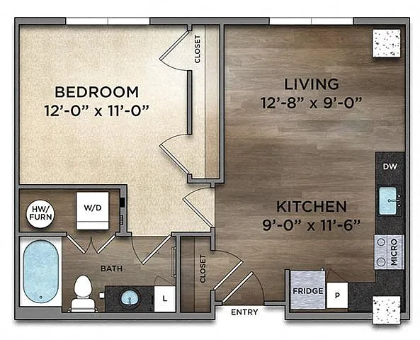 Floor plan A1-0