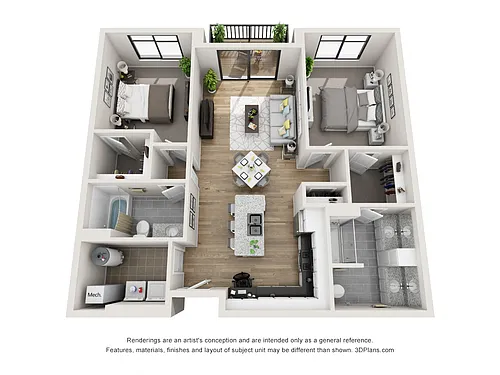 Floor plan Yosemite