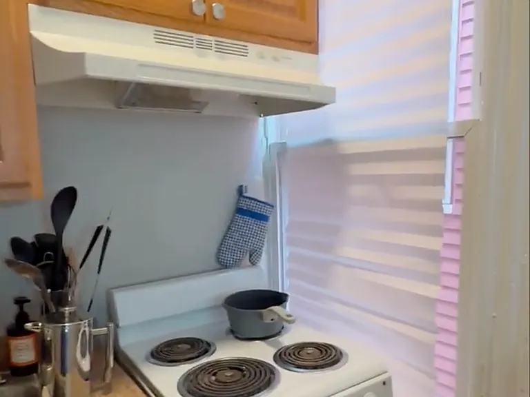 Stove with window