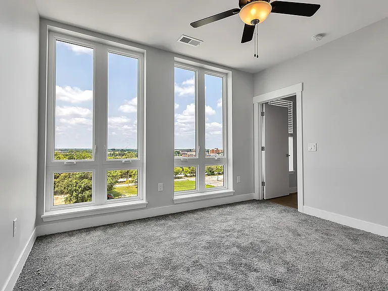 Bright & Spacious Bedroom with Large Windows