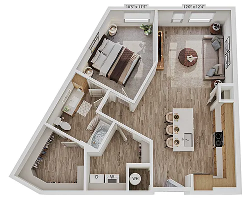 Floor plan A12