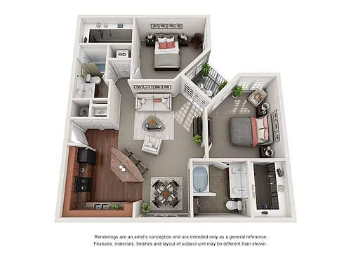 Floor plan B3 - Hadley