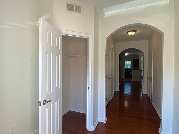 Coat closet in Entry Hallway