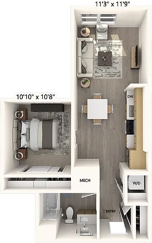 Floor plan AM04-Scheme4