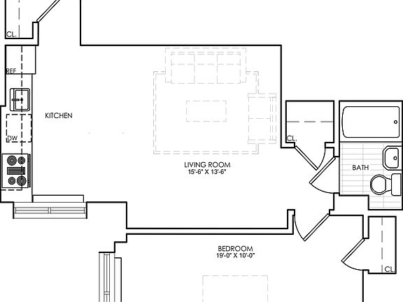 2nd image of 210 W 70th St APT 714