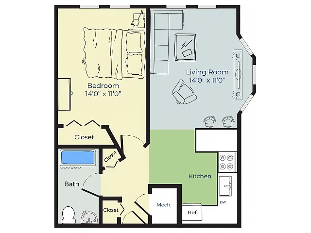 Floor plan The Jackson