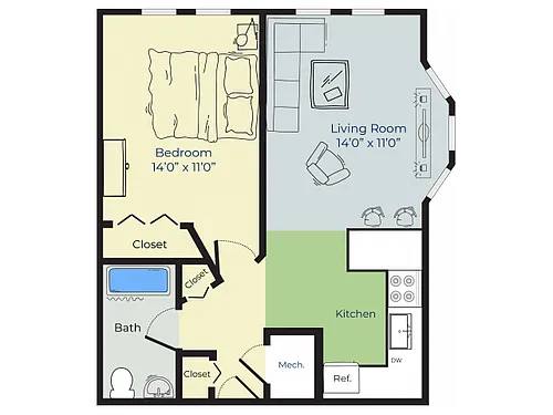 Floor plan The Jackson