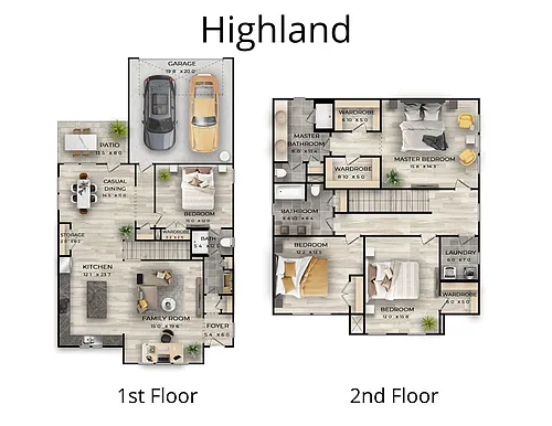 Floor plan Highland