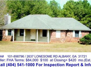 2637 Lonesome Rd, Albany, GA 31721