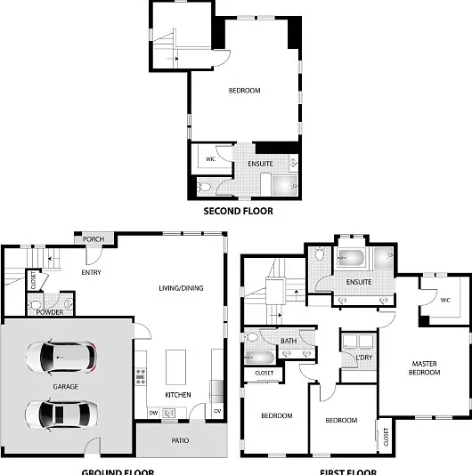 4 bed, 3.5 bath, 2327 sqft, $4,550 — Photo 3