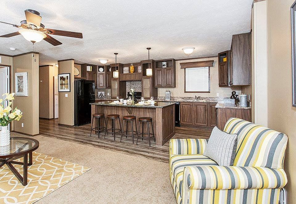 Open Concept wCenter Island 