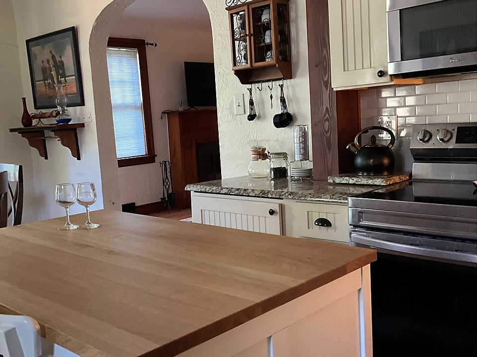 Modern kitchen, new range installed