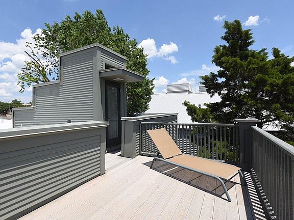 Private roof deck