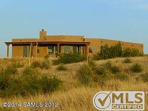 West side of the home.