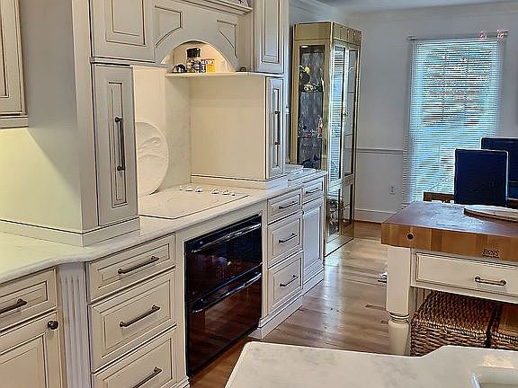 Marble counters & backsplash