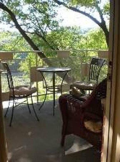 Balcony above the trees