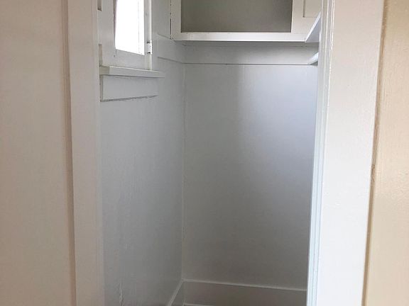 Closet in the master bedroom