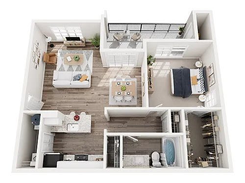 Floor plan Avignon