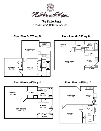 Floor plan The Babe Ruth