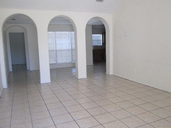 Tile floors throughout.