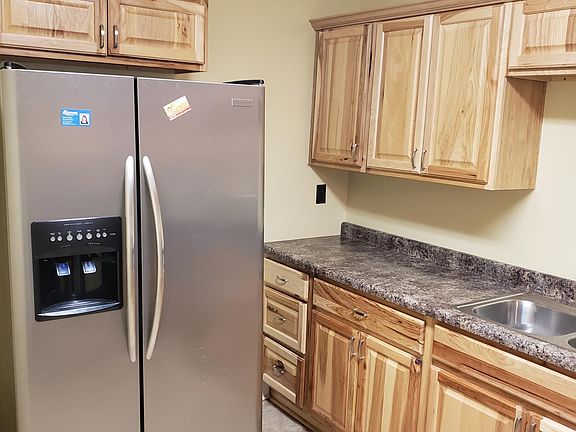 Stainless fridge