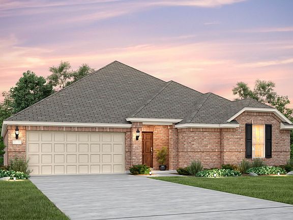 The Sunnyvale, a one-story plan shown with Exterior A