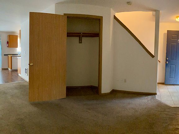 View from corner of living area