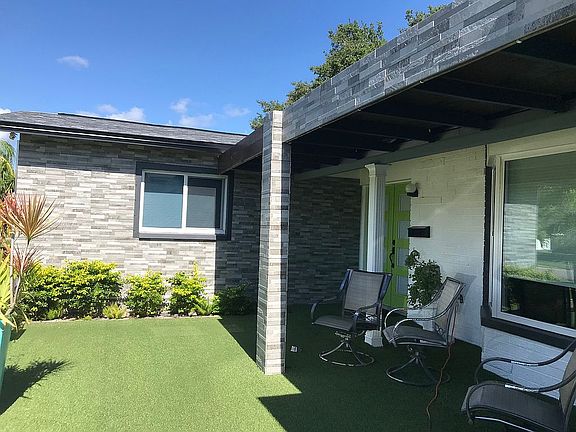 Front patio area