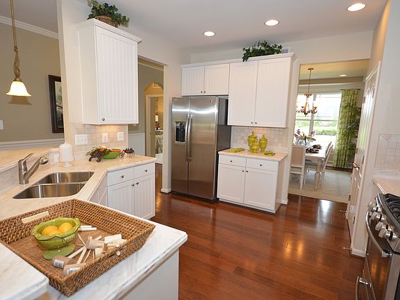 Kitchen with ample cabinet space