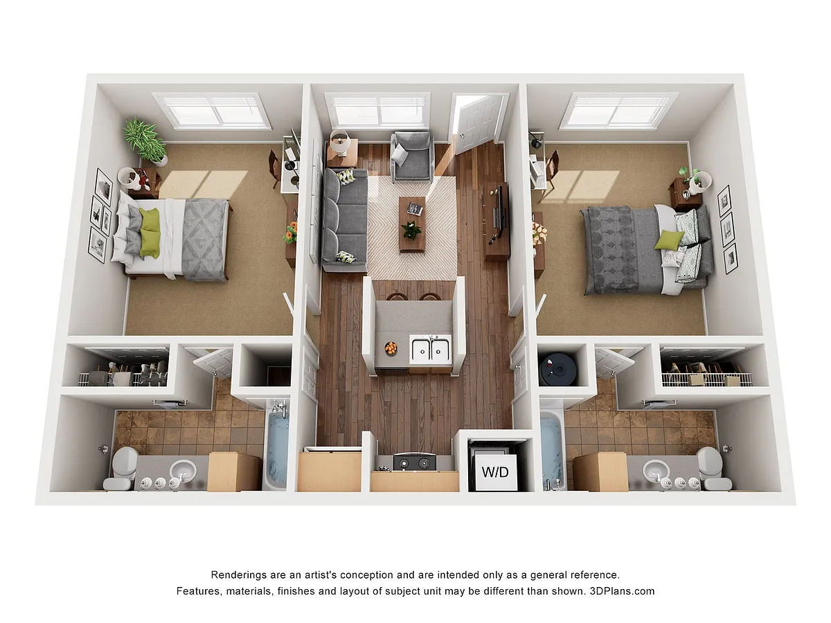 Floor plan B1 Floor Plan