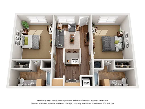 Floor plan B1 Floor Plan