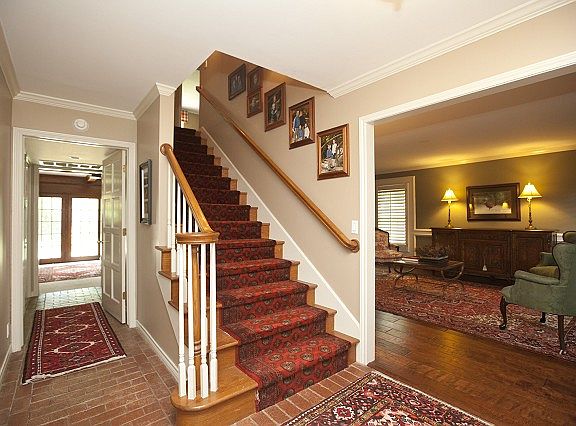 Marvelous brick entryway