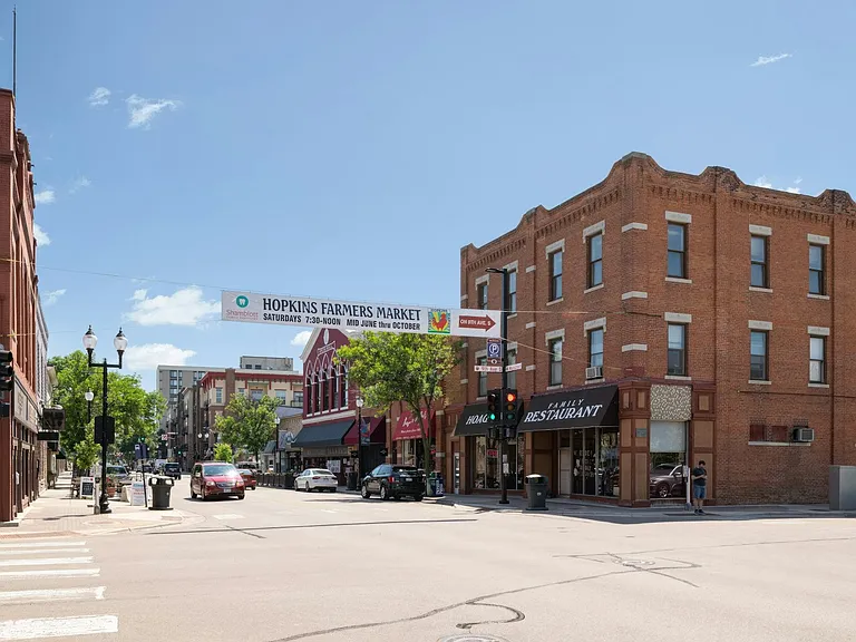 Cute downtown Hopkins is just 6 minutes away