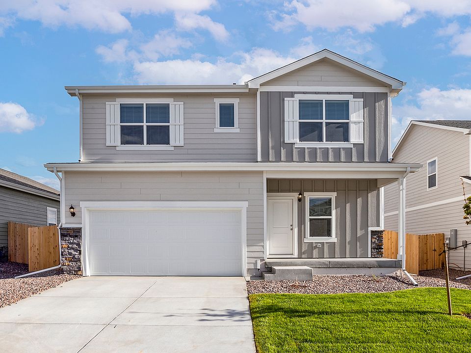 The Sage is a spacious two story home.