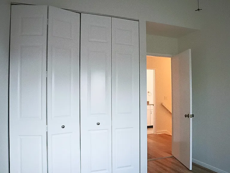 Bedroom #2 with vaulted ceilings.